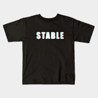 Stable Glitch Kids T-Shirt